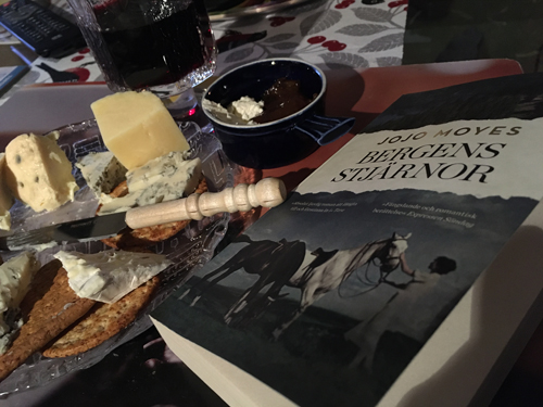 Ostassiett fikonmarmelad vin boken Bergens stjärnor