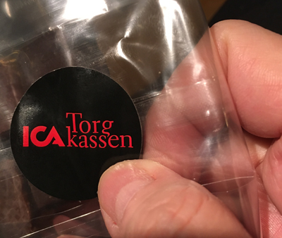 ICA Torgkassenetikett