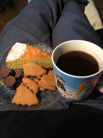 Annandagsfika med julkaffe
