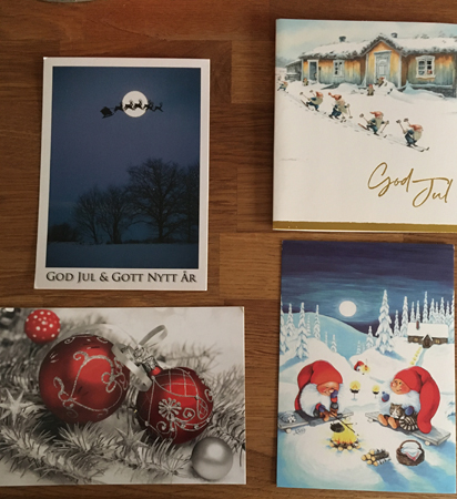 Dagens julkort till oss