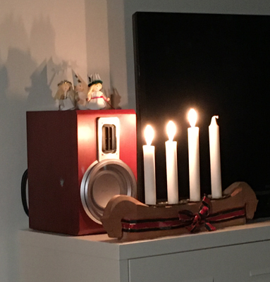 Lucia och tredje advent i hästastaken