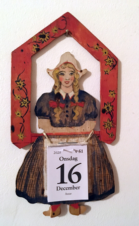 Farmors datumflicka visar farmors födelsedag 2020