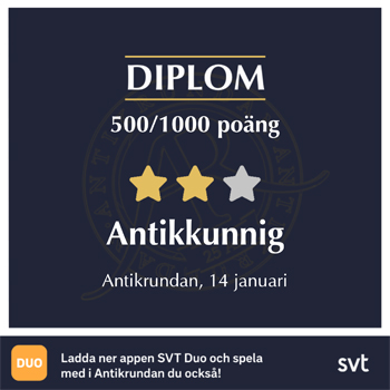 Antikkunnig 14 jan 2021