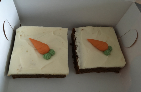 Morotskakor från Wilmas