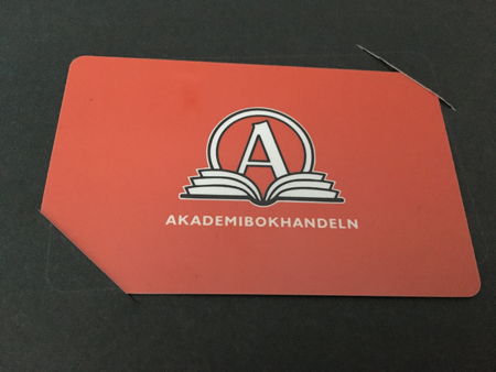 Presentkort hos Akademibokhandeln