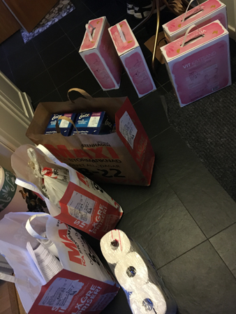 Varuleverans från ICA Maxi