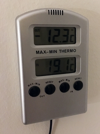 Minus 12 komma 3 den 15 jan 2021