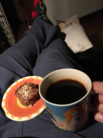 Nougat från Augusta Jansson till kaffet