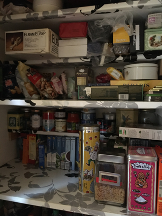 Skafferistädning del ett