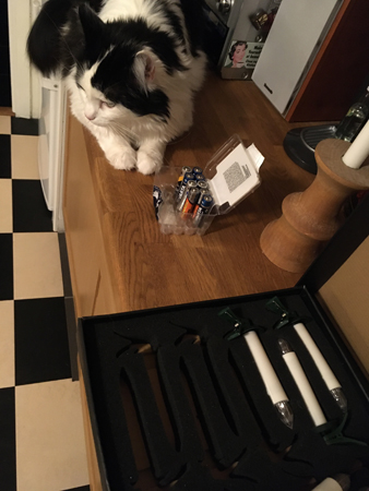 Lucifer och julgransljusen