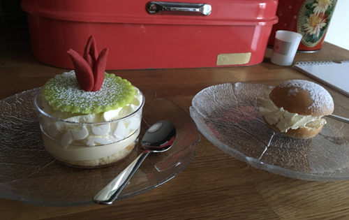 Tulpanbakelse och minisemla