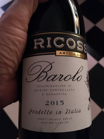 Ricossa Barolo 2015