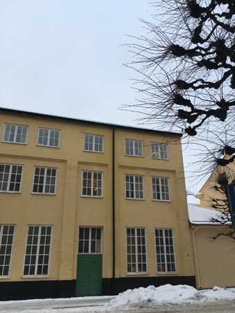 Gult hus på Storgatan