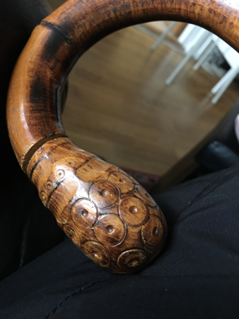 Knoppen på morfars käpp