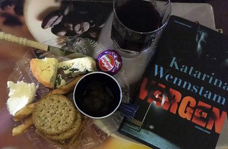 Ost kex fikonmarmelad vin boken Vargen