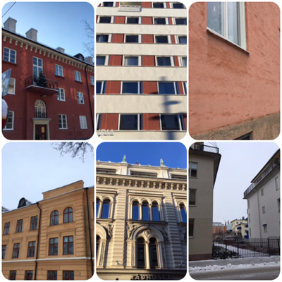 Hus jag har fotat i januari o februari 2021