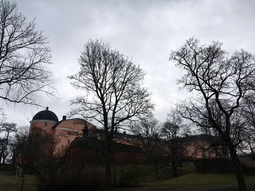 Slottet från Dag Hammarskjölds väg