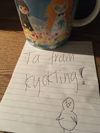 Lapp fr Anna Ta fram kyckling