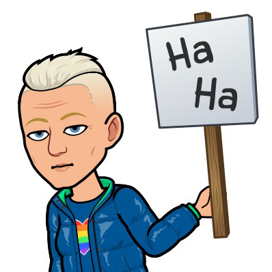 Bitmoji Tofflan ha ha