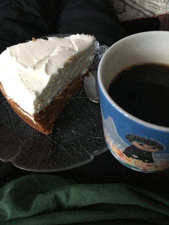Morotskaka och kaffe