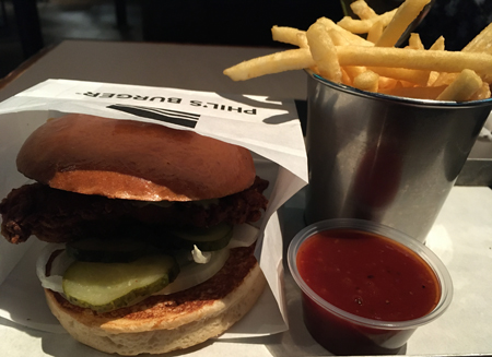 Kycklingburgare på Phils