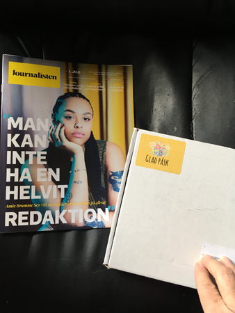 Journalisten och påsklåda