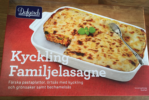 Dafgårds kycklingfamiljelasagne