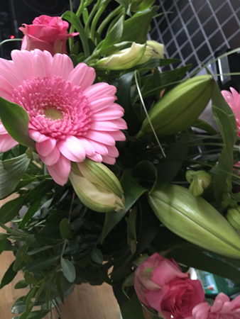 Blommor från Annas snälla mamma