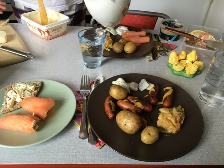 Annandagslunch på rester