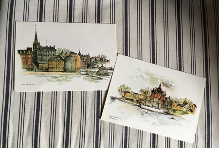 Grattiskort från mammakusinen B