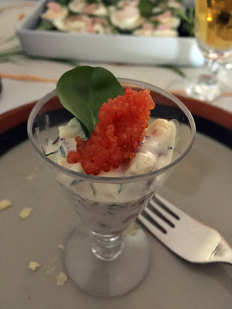 Förrätt med mycket rom