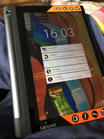 Paddy min surfplatta