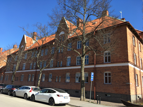 Vackert hus på Salagatan