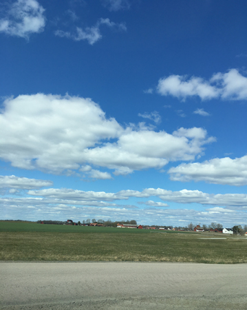 På landet sista april 2021