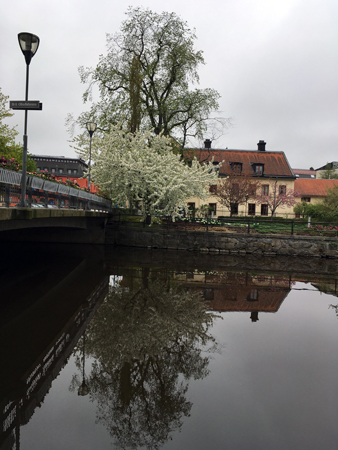 Promenad vid Fyrisån