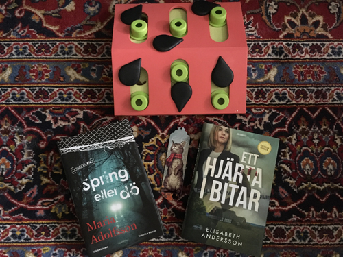 Böckerna Spring eller dö och Ett hjärta i bitar