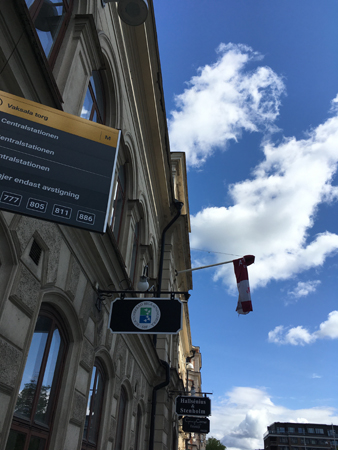 Husfasad på Vaksalagatan