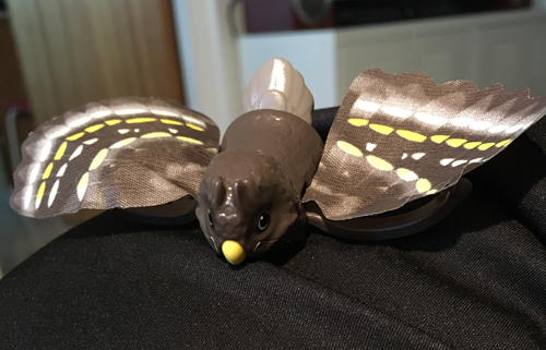 Fågel kindereggleksak