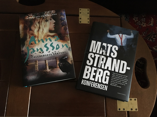 Böckerna Galgbergets väktare och Konferensen