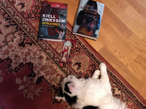 Citrus med böckerna Dödsuret och Olympia