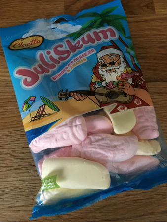 Juliskum godis i en påse Juliskum godis i en påse