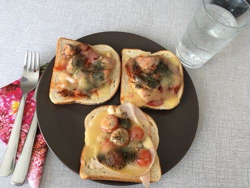 Varma mackor och vatten