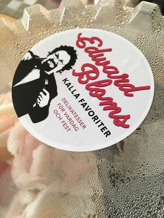 Edward Blom hade gjort smörgåstårtan