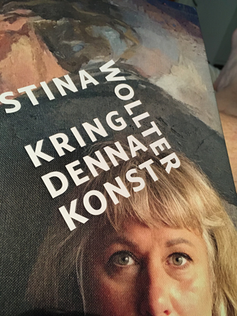 Delvis beskuret omslag Kring denna konst