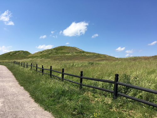 Gamla Uppsala högar breddare