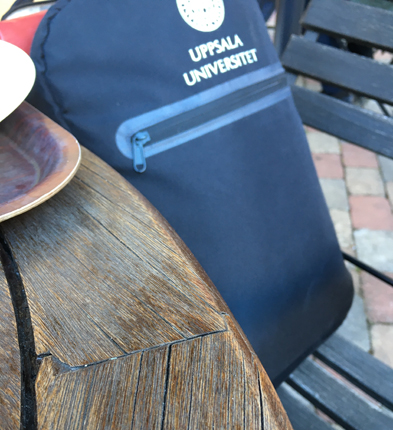 Ryggsäck från Uppsala universitet