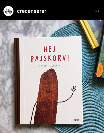 Boken Hej Bajskorv hos Crecenserar