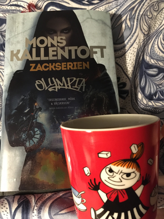 Boken Olympia och kaffe på sängen