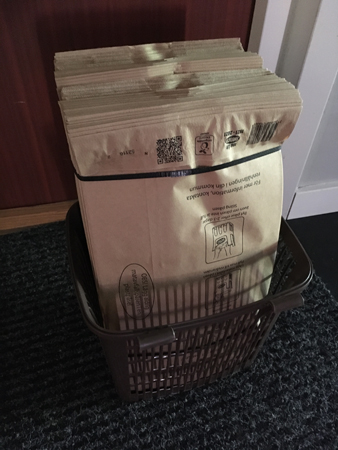 Kompostpåsar och hållare