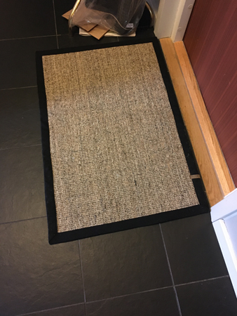 Ny dörrmatta